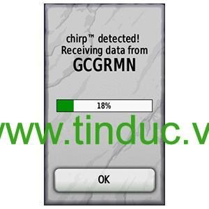 Chirp nhận tín hiệu định vị vệ tinh Garmin