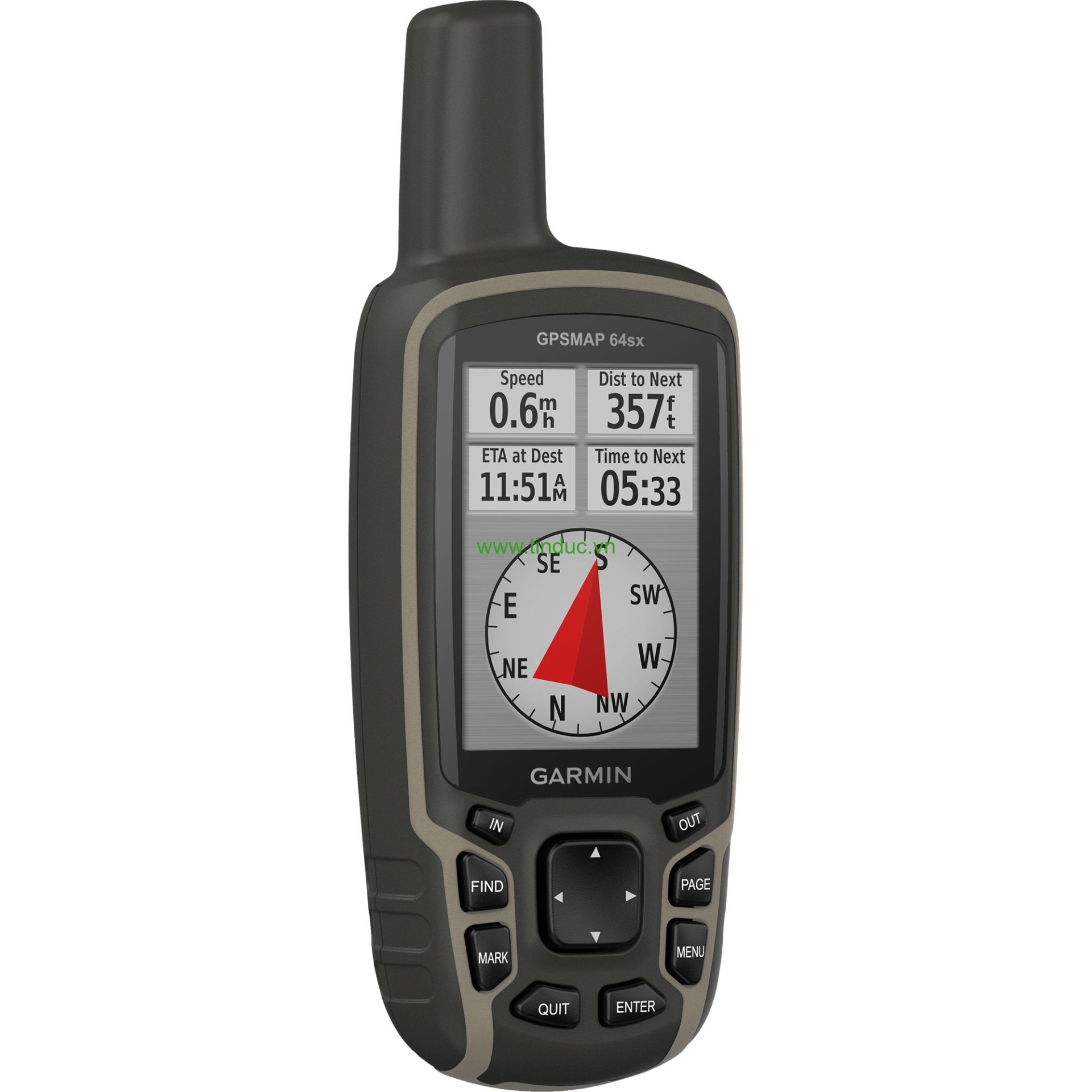 Máy định vị vệ tinh Garmin GPSMAP64SX - Hàng chính hãng