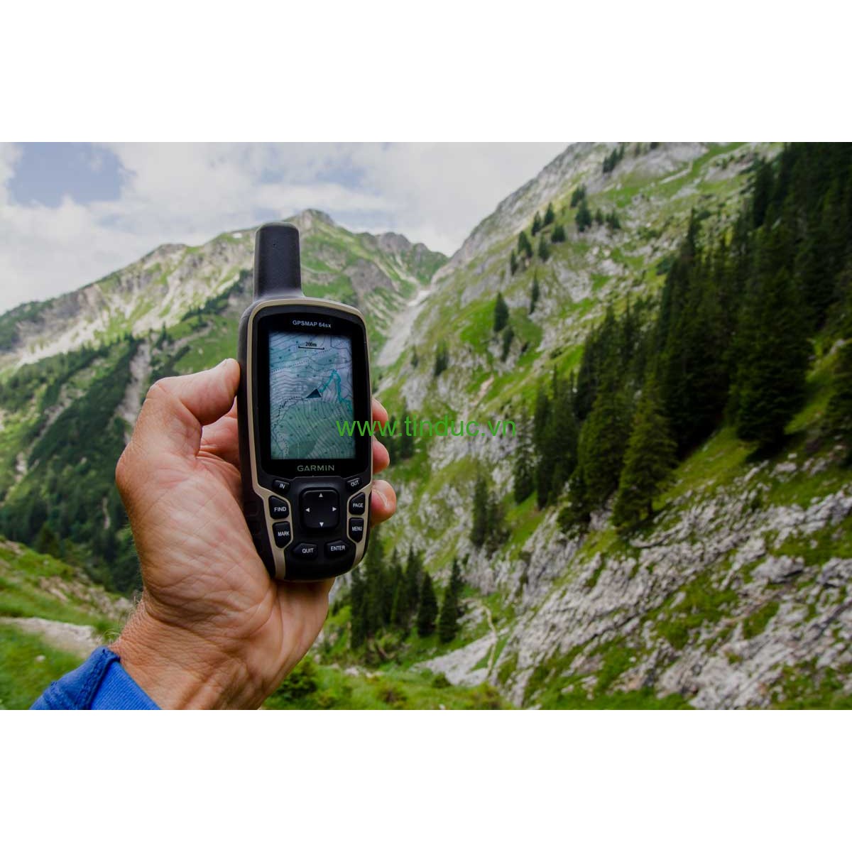 Máy định vị vệ tinh Garmin GPSMAP64SX - Hàng chính hãng