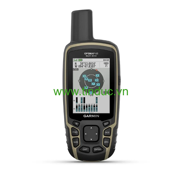 Máy định vị vệ tinh Garmin GPSMAP 65 - Hàng chính hãng